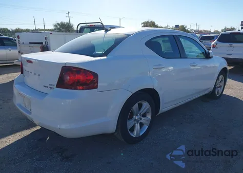 2012 Dodge Avenger Sxt z USA, uszkodzony, nr VIN 1C3CDZCB2CN212137